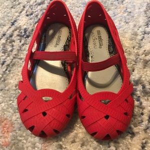 Red Mini Melissa’s Toddler Girl Size 8